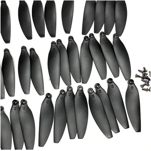 Vista 6 de E88 Brushless Motor Drone E88 RC Quadcopter Spare Parts 58mm Blade Propellers Screw Accessories(16pcs)
