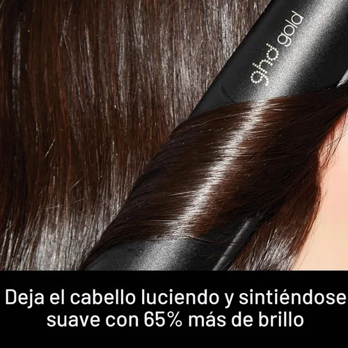 Vista 6 de ghd Gold Styler Flat Iron Hair Straightener, Black Negro
