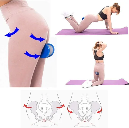 Vista 4 de Nueva actualización: Entrenador de cadera con clip para glúteos, ejercitador súper Kegel, ejercitador de músculos del suelo pélvico y muslos