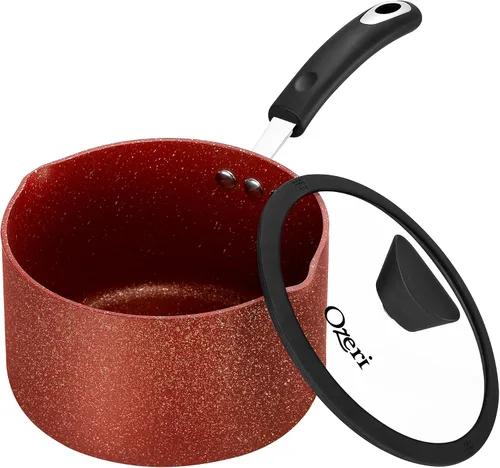 Vista 14 de La cacerola de piedra todo en uno y olla de cocina de Ozeri – 100% APEO, GenX, PFBS, PFOS, PFOA, NMP y revestimiento de fabricación alemana sin NEP