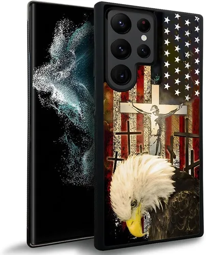 Vista 14 de Funda compatible con Samsung Galaxy S23 Ultra, fundas de teléfono de fútbol americano para hombres y mujeres, goma de silicona suave completa