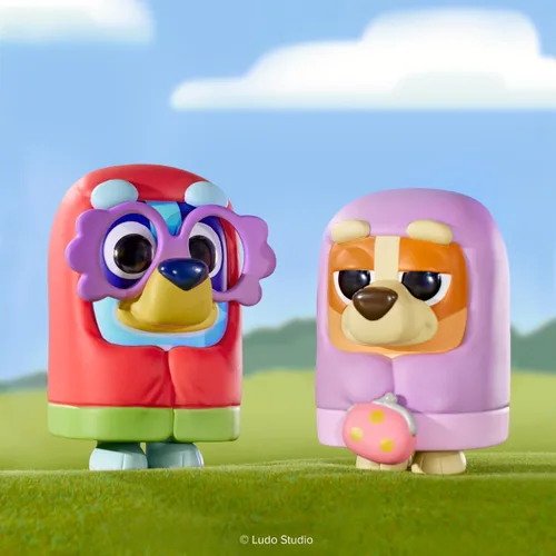 Vista 3 de Funko Pop! Animation: Bluey - Granny Janet and Granny Rita, paquete de 2 - Exclusivo de Amazon - Figura de vinilo coleccionable - Idea de regalo