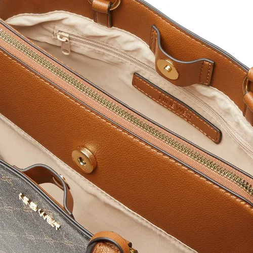 Vista 5 de NINE WEST Bolso Endora, Logotipo marrónbronceado