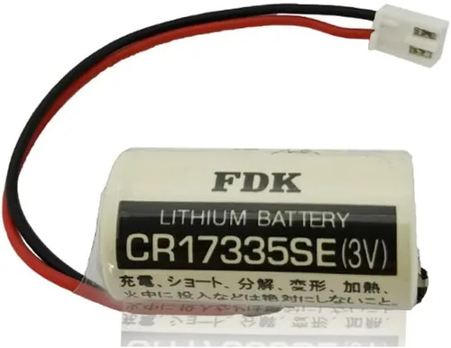 Vista 4 de YICUAA - Celda de litio no recargable CR17335SE 3V 1800mAh para FDK CR17335SE 3V Epson Robot Controller RC Series Batería R13B060003 con enchufe