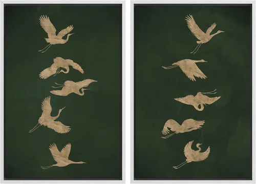 Vista 135 de SIGNWIN Lienzo enmarcado para pared, ilustraciones abstractas texturizadas en tonos beige terrosos, arte moderno, decorativo, contemporáneo