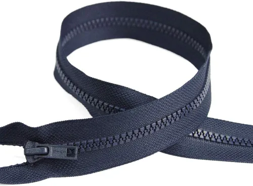 Vista 8 de Cremalleras de extremo abierto #5 de 18 pulgadas de largo con dientes de plástico, azul Alice, marca Bias Bespoke