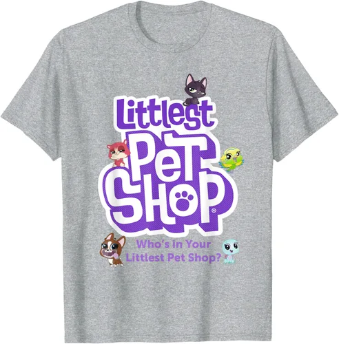 Vista 4 de Littlest Pet Shop ¿Quién está en tu tienda? Camiseta Blanco