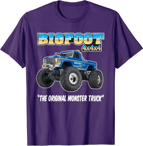 Vista 78 de Camiseta Monster Truck Gris asfalto