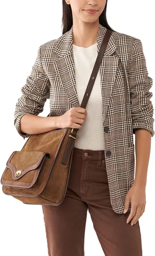 Vista 5 de Fossil Bolso Hobo de cuero para mujer Heritage