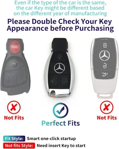 Vista 2 de Creativity for Mercedes Benz AMG C E A S CLA CLS G GLA GLC GLE GLS key