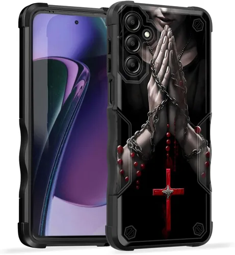 Vista 340 de Funda para Galaxy A14 5G, [Doble Capa][Protección contra Caídas de Grado Militar de 10 Pies] [Antideslizante] Funda Resistente a Prueba de Golpes