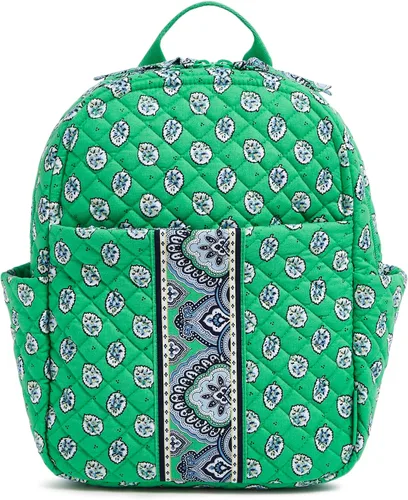 Vista 31 de Vera Bradley - Mochila pequeña de algodón para mujer Negro