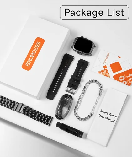 Vista 8 de Reloj inteligente para hombre, respuesta militar, con pantalla de 2.01 pulgadas, más de 170 modos deportivos, reloj inteligente de fitness, IP68