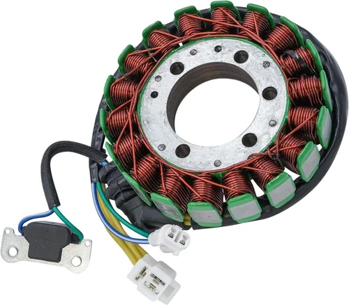 Vista 6 de Caltric Estator compatible con Suzuki Ltf300F King Quad Lt-F300F 4WD 1999 2000 2001 2002 Magneto