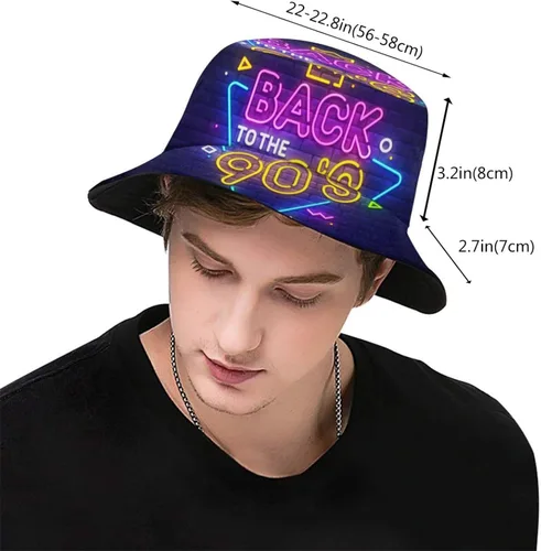 Vista 3 de Sombrero de pescador, sombreros de pesca, para verano, viajes, playa, sol, protección UV, plegable, gorra de pescador para hombres, mujeres