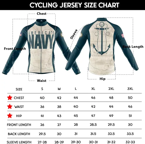Vista 5 de ZOLO GIFTS Mens Cycling Jersey, Dad The Man The Myth The Legend with Navy Blue, Long Sleeve Bike Shirt with Pockets