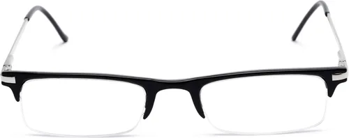 Vista 2 de Readers Readers.com Gafas de lectura: The Bishop, Metal Browline Style para hombres y mujeres