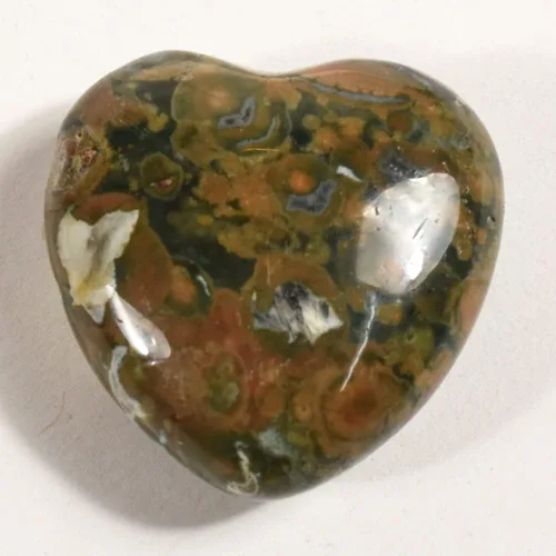 Vista 10 de HQRP-Crystal Corazón Aguamarina Lapislázuli Ágata Cuarzo Calcedonia Mookaita Laradorita Jaspe Aventurina Sodalita Ámbar (Obsidiana Negra)