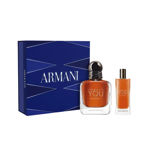Vista 10 de Armani Beauty - Más fuerte contigo intensamente - Colonia para hombre - Fragancia Fougère Ambery Woody para hombre - Pimienta rosa, lavanda, notas