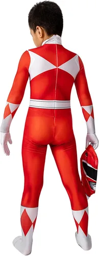 Vista 5 de CEMDER Disfraz de superhéroe negro Zentai con máscara separada disfraz de Halloween