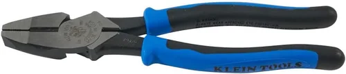 Vista 5 de Klein Tools J2000-9NE Alicates Cortadores Laterales para Electricistas, Fabricados en EE.UU., Alicates de Alto Apalancamiento de 9 Pulgadas Cortan