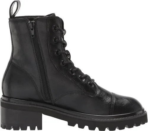 Vista 6 de The Drop Sparta - Botas de combate con cordones y suela gruesa para mujer