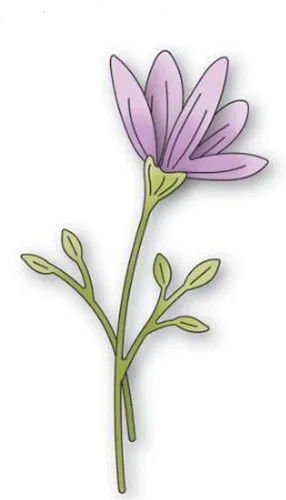 Vista 4 de Tallos florales de metal troquelados, hojas de flores, tarjetas de boda, plantillas cortadas para tarjetas de invitación de bricolaje, álbum