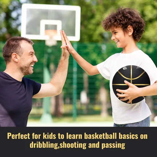 Vista 7 de Wettarn 6 piezas de balones de baloncesto tamaño 5 al por mayor, suministros de donación caritativa cristiana, balón de baloncesto de 27.5 pulgadas