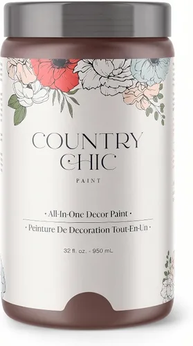 Vista 124 de Country Chic - Pintura a la tiza todo en uno para muebles y armarios, ecológica, acabado mate, con primer y sellador, para madera y metal, Alchemist