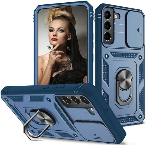 Vista 13 de Funda para Samsung Galaxy Note 20 Ultra 5G con ranura para tarjetero de cámara deslizante, grado militar, resistente, a prueba de golpes, funda