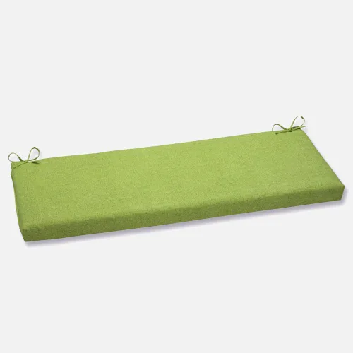 Vista 9 de Pillow Perfect 570181 Cojín de banco de lino solar para exteriores / interiores / Cojín para banco de columpio Beige