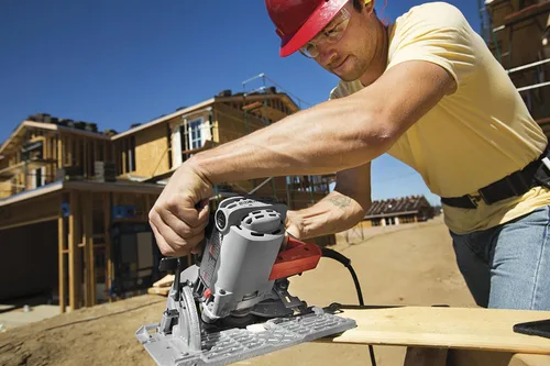 Vista 7 de SKILSAW SPT67WL-01 Sierra circular Sidewinder, 15 Amp, 7-1/4