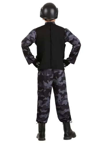 Vista 2 de Disfraz Elite Army para Niños Multicolor
