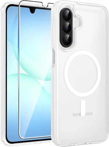 Vista 44 de FNTCASE para Samsung Galaxy Z Fold 7 Estuche Magnético: Funda de Teléfono Celular con Textura Mate Translúcida, Protección contra Caídas de Grado