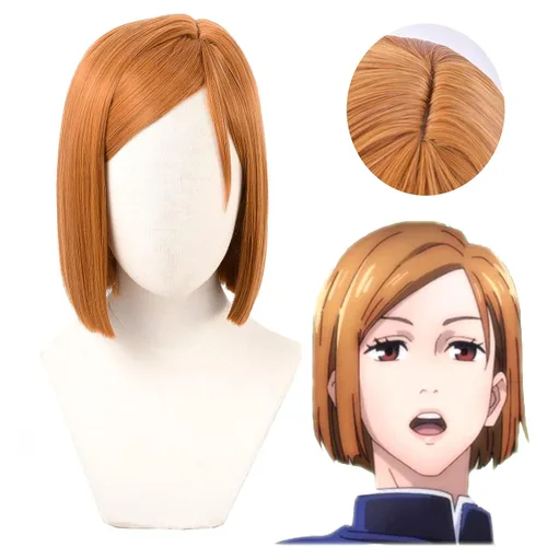 Vista 5 de SUNXXCOS fibra de alta temperatura hombres y mujeres para el partido masculino Cosplay traje Jujutsu Kaisen Kugisaki Nobara