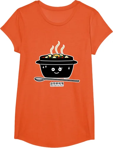 Vista 78 de Sopa coreana de guiso de tofu suave picante Sundubu jjigae huevo caliente, gris, S Negro