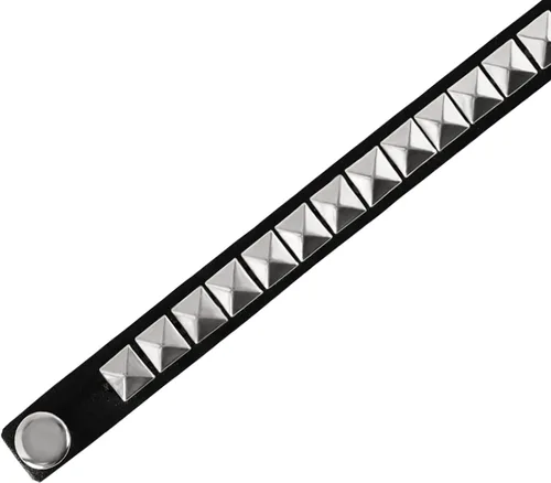 Vista 2 de Eigso - Pulseras punk, de piel sintética, para hombres y mujeres, estilo retro, vintage, clásicas, con tachuelas, para hombre y mujer