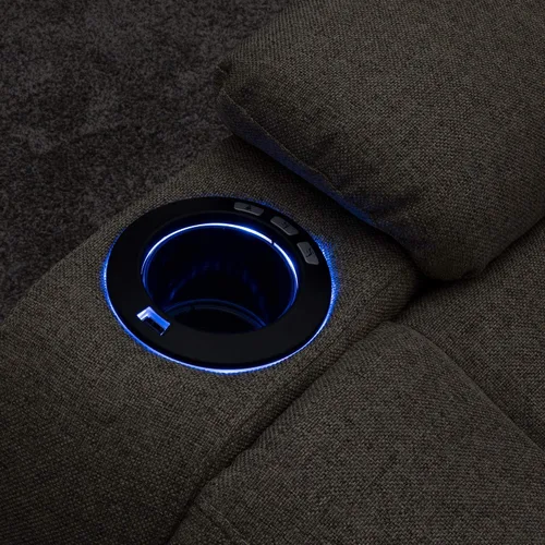 Vista 5 de RecPro Charles Powered - Asiento reclinable de pared de 58 pulgadas para Avena