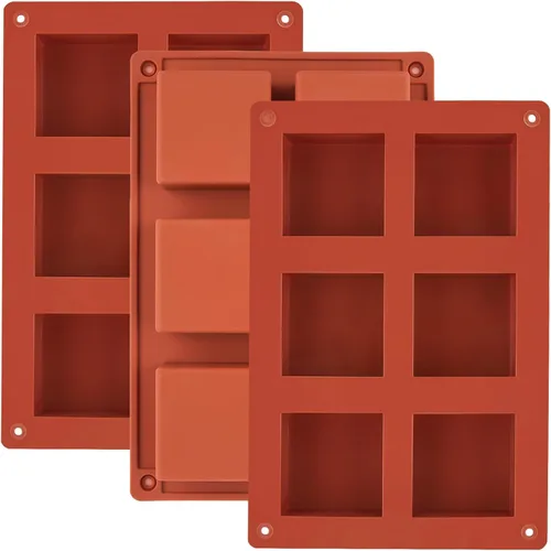 Vista 9 de JOERSH Molde de silicona para pastel en forma de cubo Molde cuadrado 3D de mini mousse de 2 x 2 x 2 pulgadas, moldes de postre francés