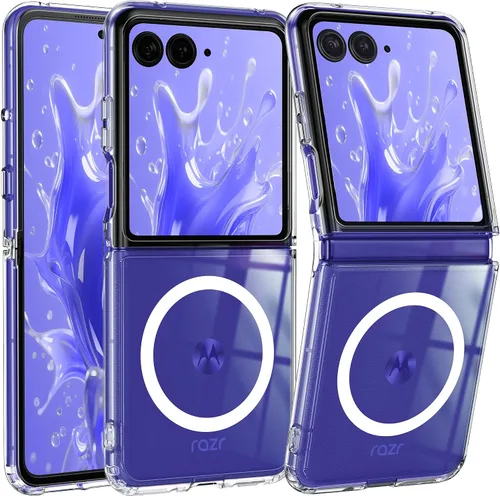 Vista 45 de FNTCASE Funda para Motorola Moto-G Stylus-5G-2024: Cubierta protectora ligera de grado militar para teléfono celular, flexible, antiamarillamiento