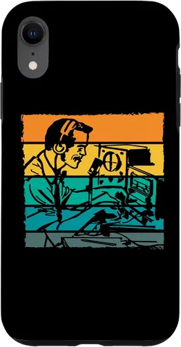 Vista 23 de iPhone 12 mini Retro Radio Vintage Broadcast Ham Radio Case