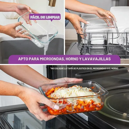 Vista 7 de HOLDN' STORAGE - Recipientes de almacenamiento de alimentos con sellado al vacío, juego de 4 Glass Containers, One Electronic Pump, Keep Food