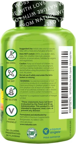 Vista 8 de Naturelo Multivitamina de un día para mujeres, 1