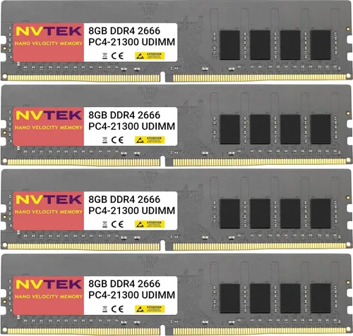 Vista 6 de 8 GB (1 x 8 GB) DDR4 2666 MHz PC4-21300 UDIMM 1Rx8 1.2V CL19 288-PIN no ECC sin búfer memoria de computadora de escritorio