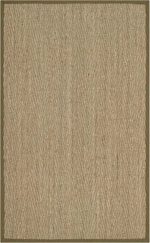 Vista 59 de Safavieh Colección de fibra natural NF115P - Alfombra (fibra natural), color gris, Fibras naturales