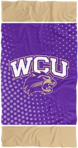 Vista 157 de LOGOVISION Manta Abilene Christian University, 30x60 Logo Dots CottonFront/PolyBackBeachTowel