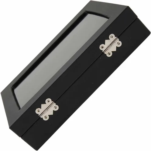 Vista 5 de Caja de sombra de medallas, a prueba de polvo, práctica, multiusos, duradera, transparente, para joyería (S) 15.7 pulgadas