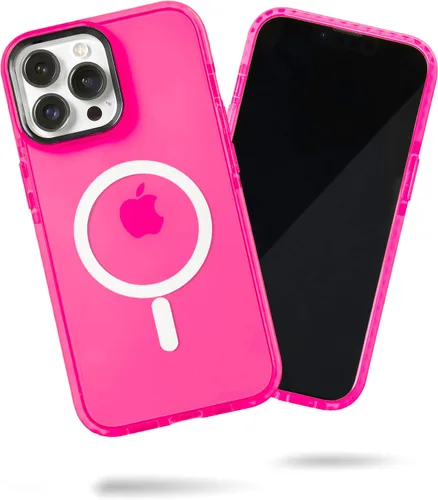 Vista 52 de SteepLab Funda de barrera para iPhone 13, protección de 360 grados que absorbe impactos con bisel elevado y colores llamativos (cielo azul brillante)