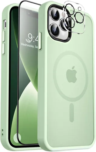 Vista 47 de MOCCA - Funda magnética resistente para iPhone XR de 6.1 pulgadas, compatible con MagSafe, funda con protección contra caídas de grado militar