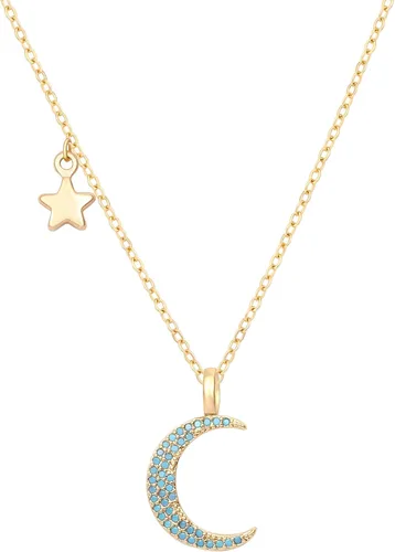 Vista 23 de Aobei Pearl Collar chapado en oro de 18 quilates con dije de cruz de corazón, corazón, estrella, león, mal de ojo, amor, medallón, clip de papel